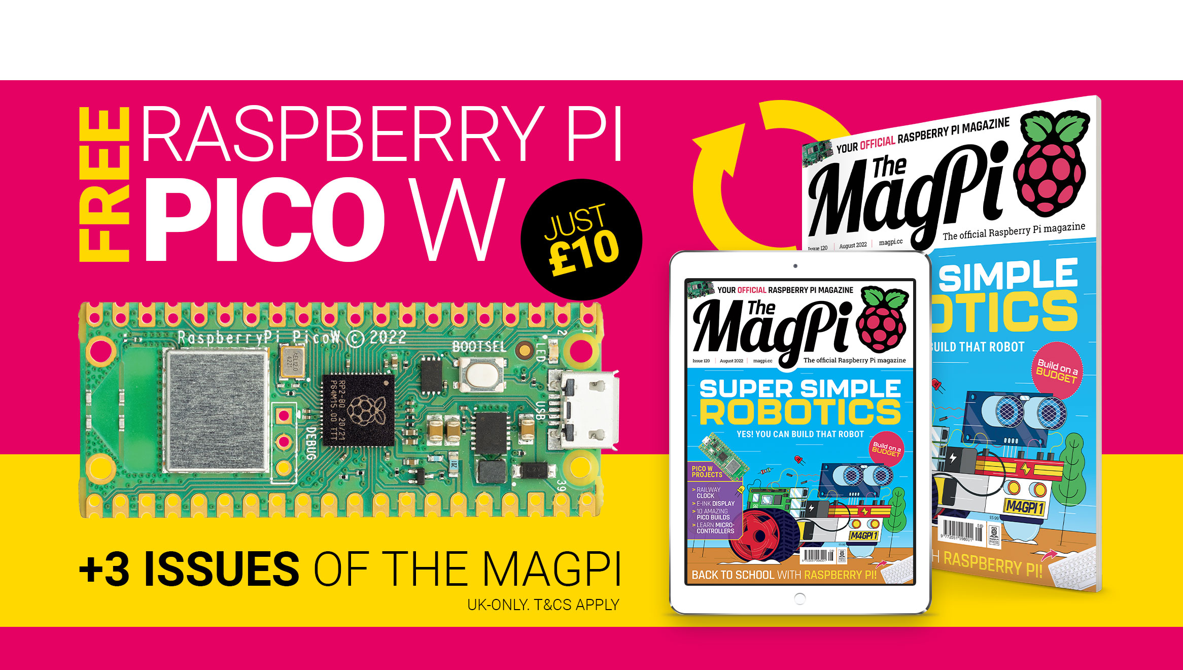 The MagPi issue 120 cover
