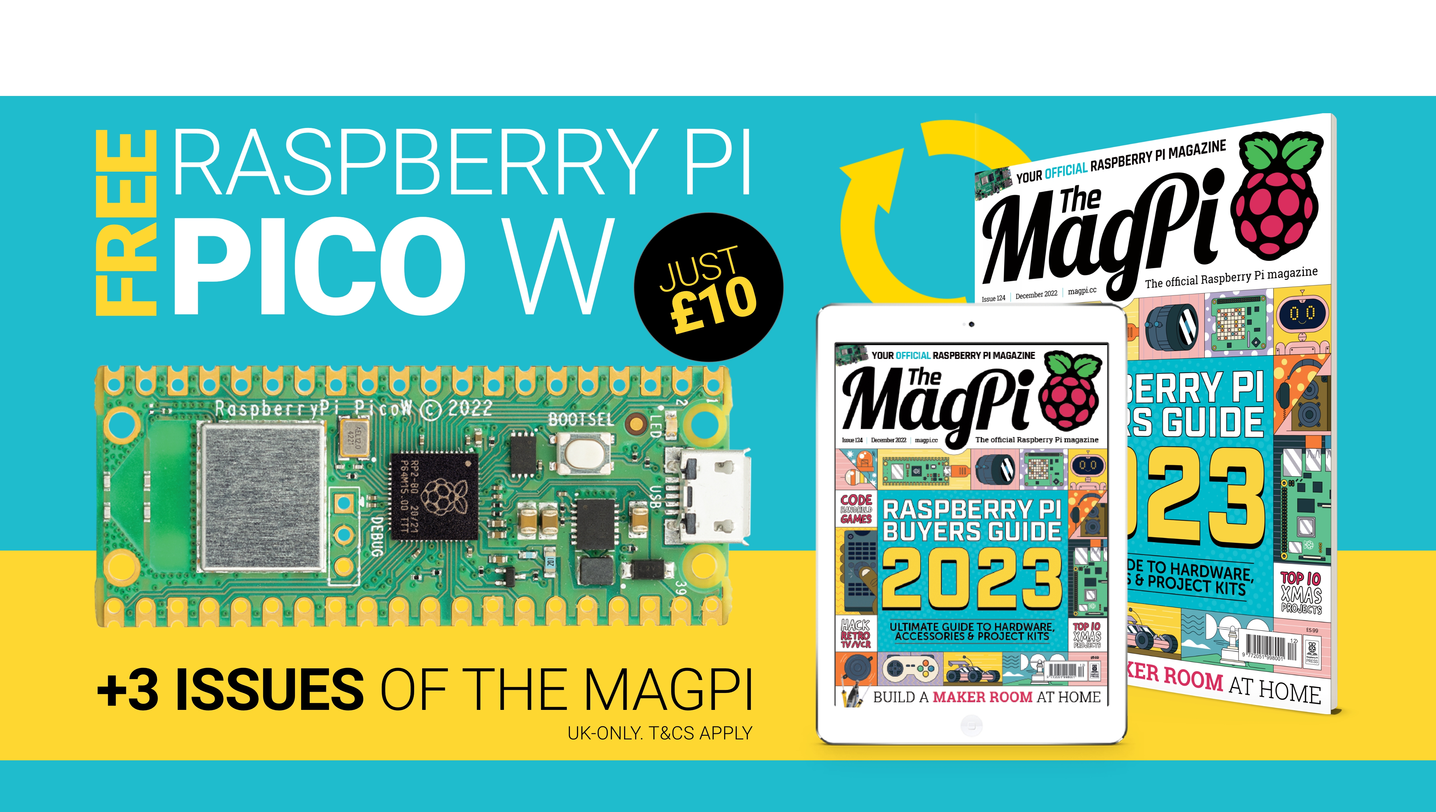 The MagPi issue 124 cover