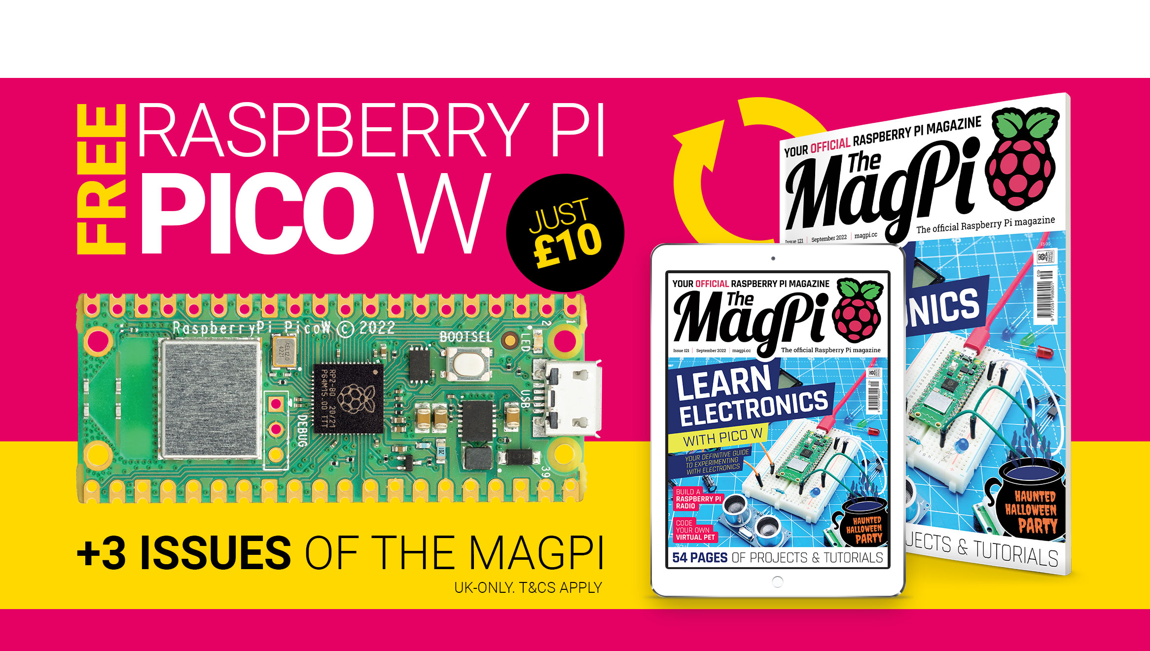 The MagPi issue 121 cover