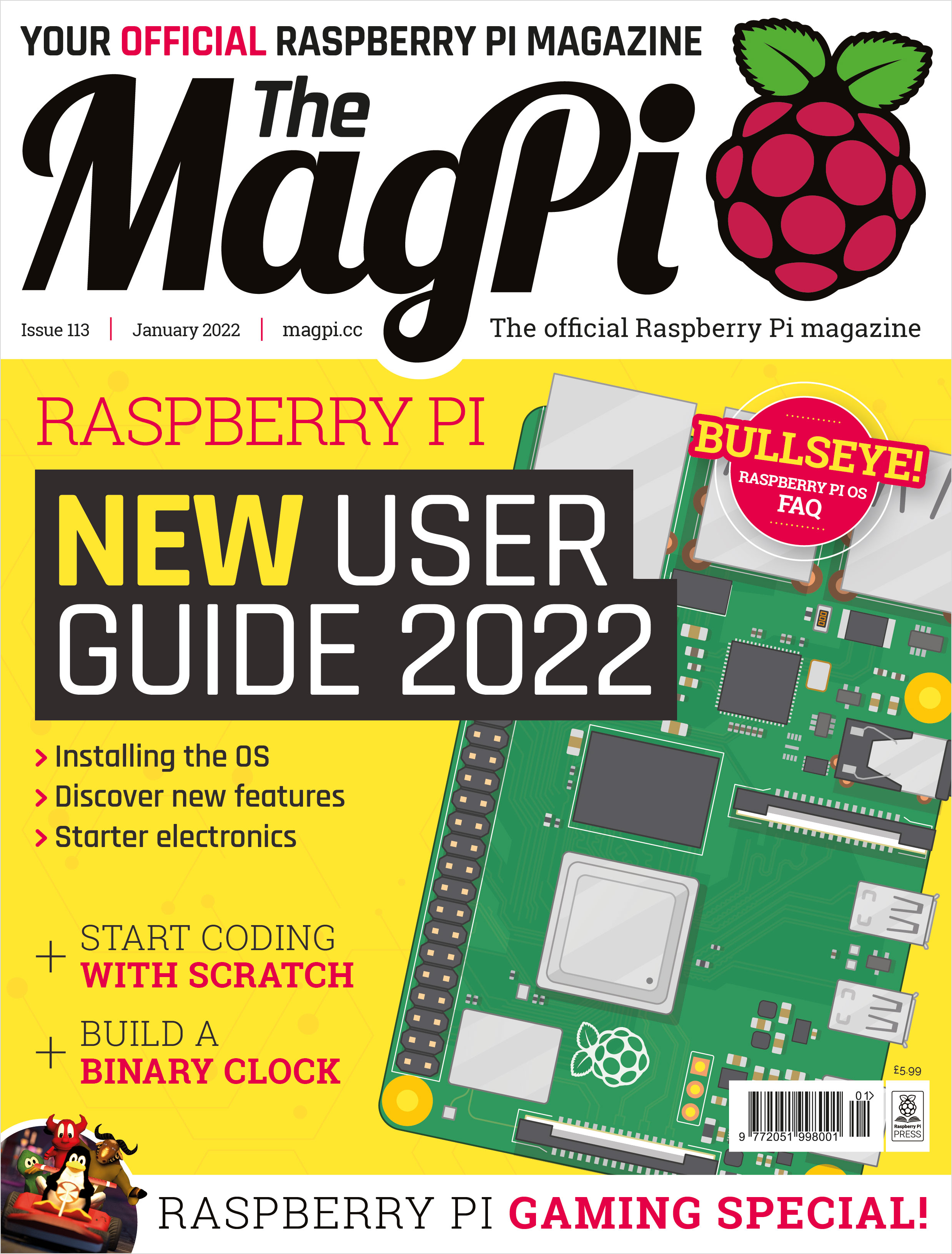 The MagPi issue 113 cover