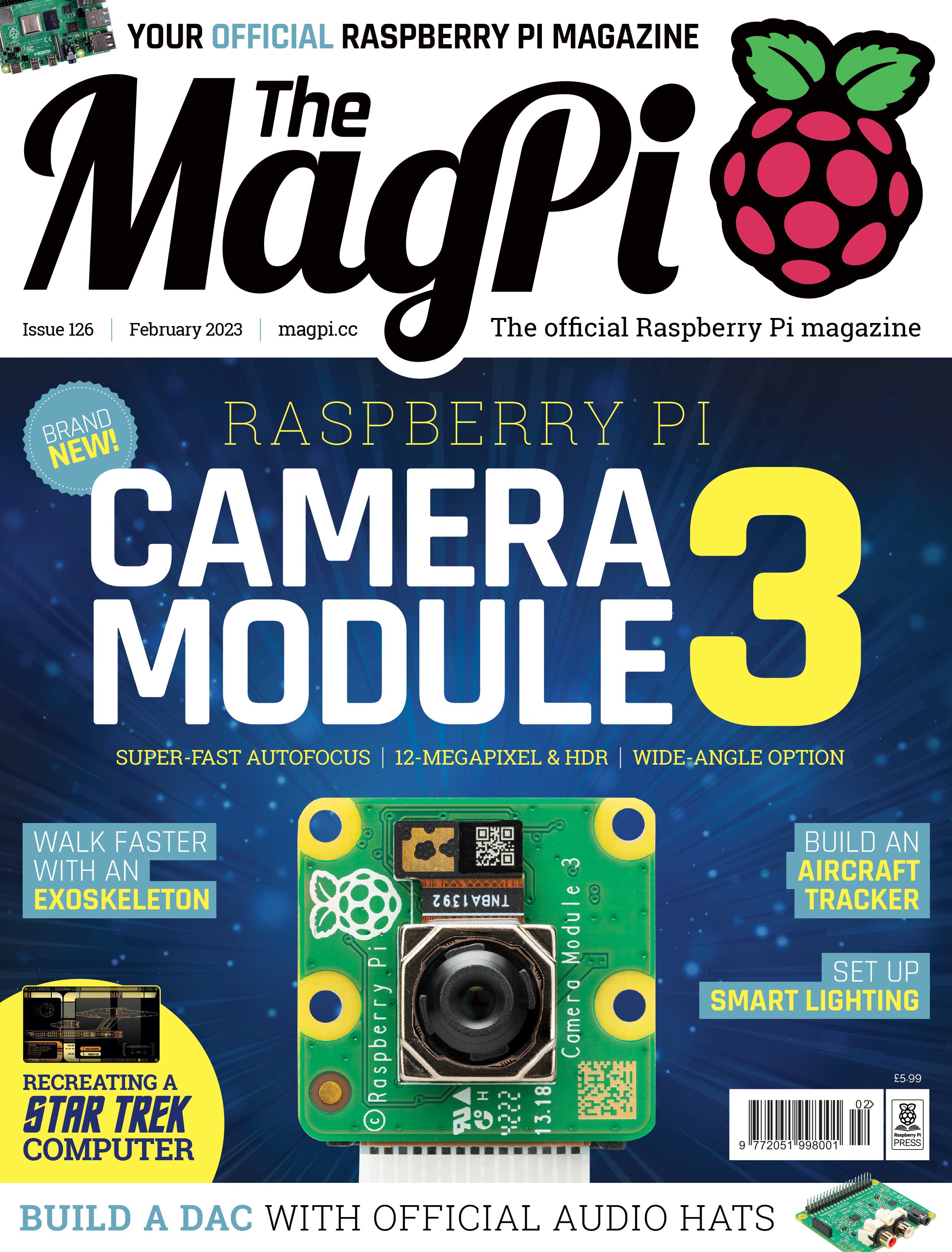 The MagPi issue 126 cover