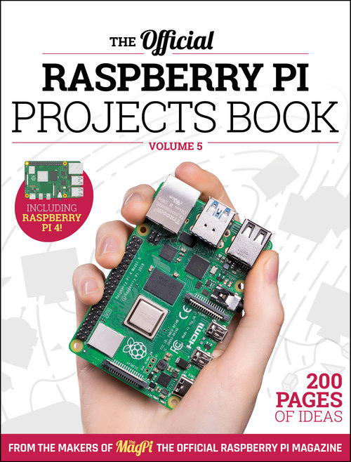 Cover of Raspberry Pi Projects Book 5