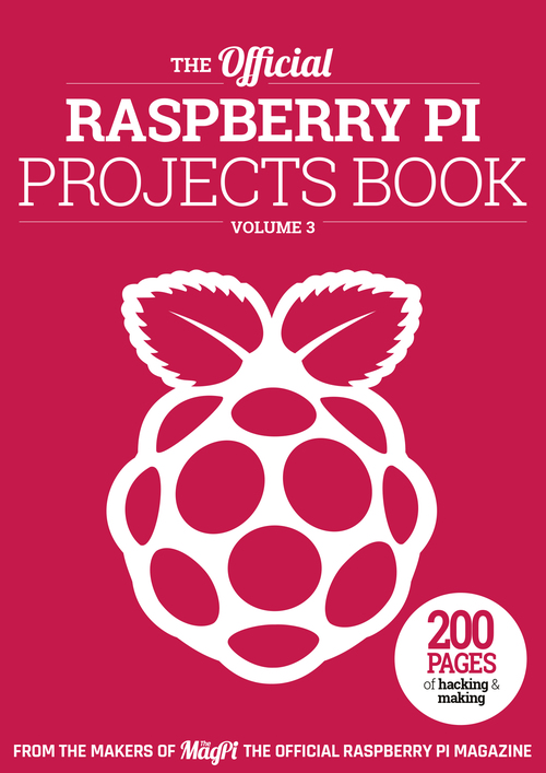 Cover of Raspberry Pi Projects Book 3