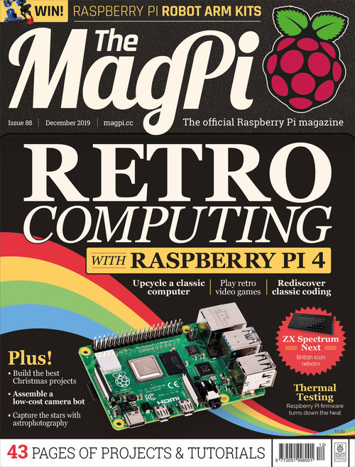 The MagPi issue 88 cover
