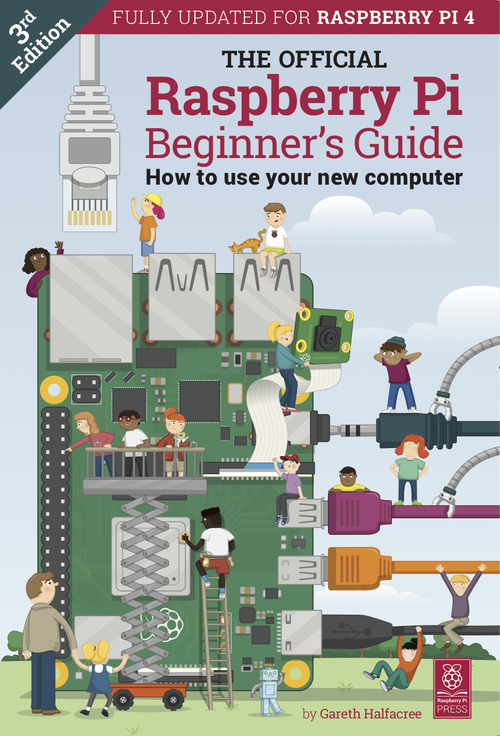 Cover of Raspberry Pi Beginner's Guide v3