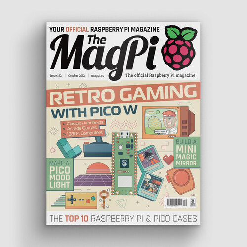 The MagPi issue 122 cover