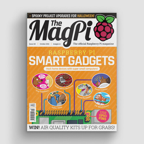 The MagPi issue 110 cover