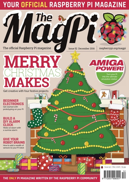 The MagPi issue 52 cover