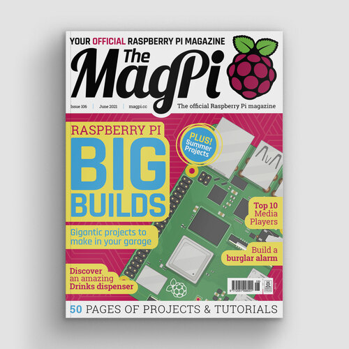 The MagPi issue 106 cover