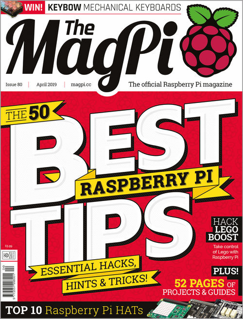 The MagPi issue 80 cover
