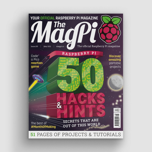 The MagPi issue 105 cover