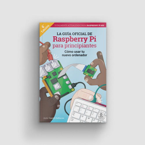 Cover of La guía oficial de Raspberry Pi para principiantes