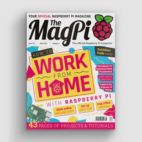 The MagPi issue 93 cover