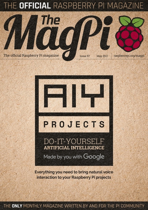The MagPi issue 57 cover
