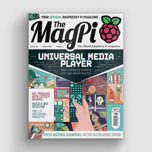 The MagPi issue 132 cover