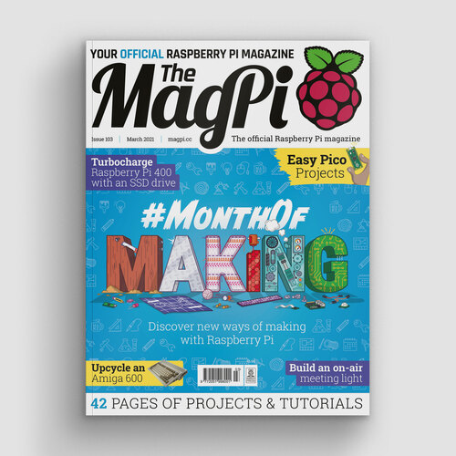The MagPi issue 103 cover