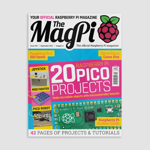 The MagPi issue 109 cover