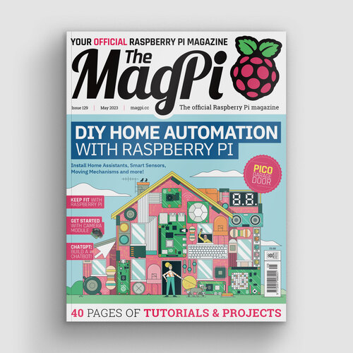 The MagPi issue 129 cover