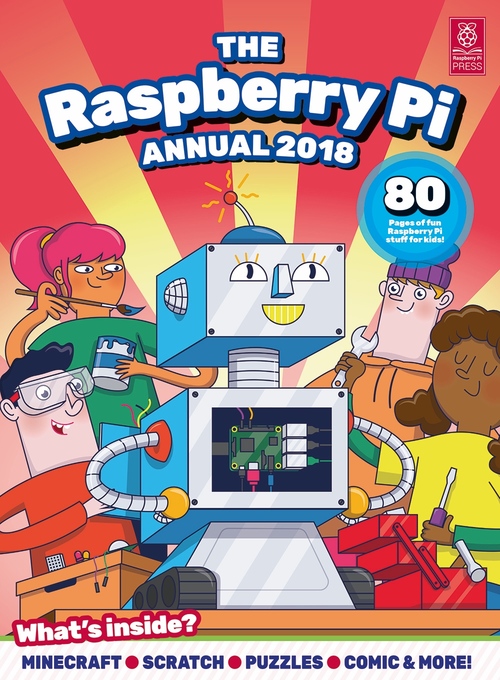Cover of Raspberry Pi Annual 2018