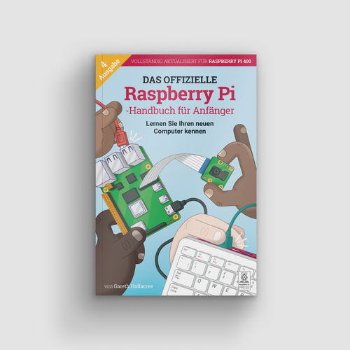 Cover of Das offizielle Raspberry Pi-Handbuch für Anfänger