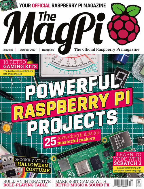 The MagPi issue 86 cover