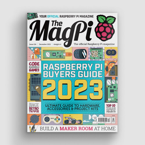 The MagPi issue 124 cover