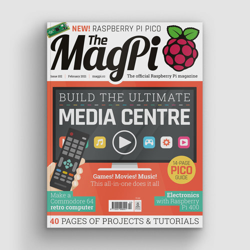 The MagPi issue 102 cover