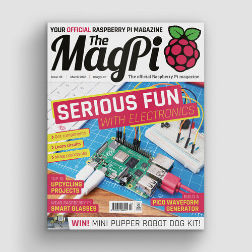 The MagPi issue 115 cover